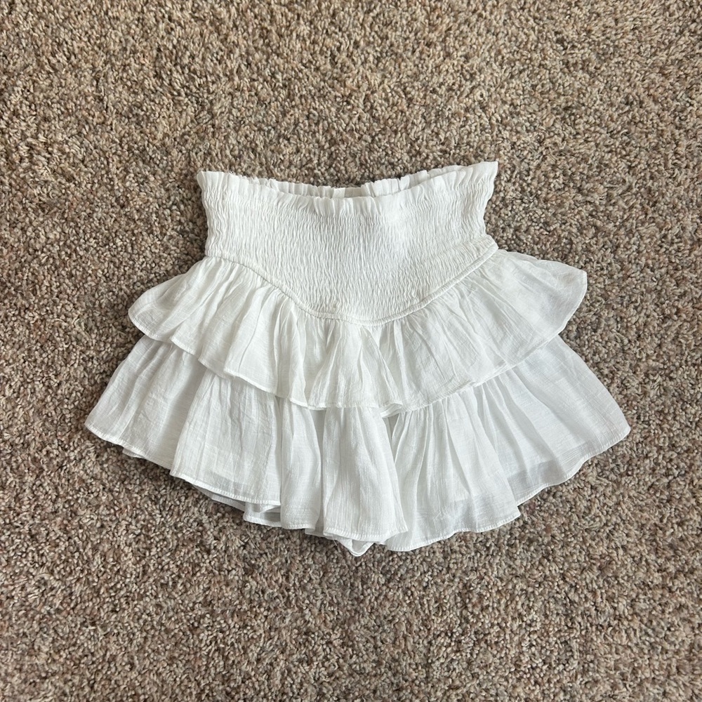 Blu pepper white skirt